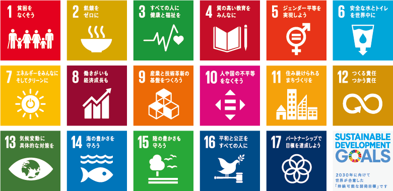 持続可能な開発目標(SDGs)への貢献